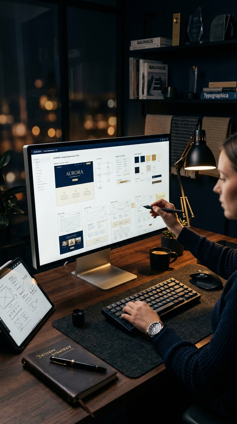 Web Tasarım ve Arayüz Çizimi